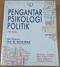 Image of Pengantar Psikologi Politik